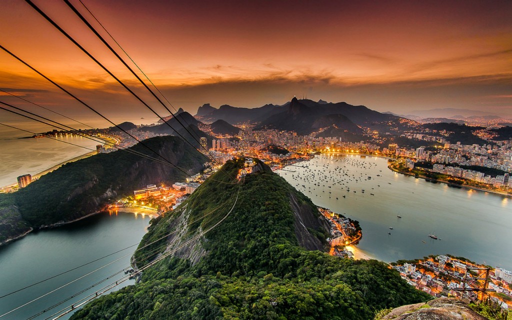 Brazil - Rio sunset